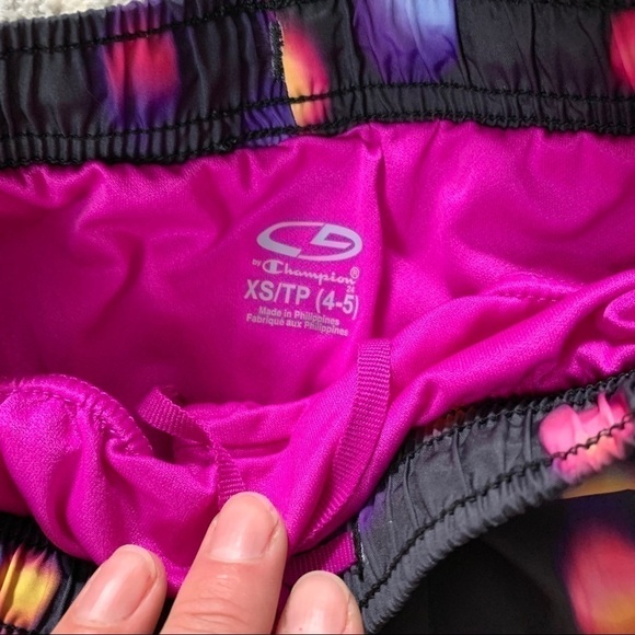 Champion Bundle of 2 Purple Athletic Shorts XS 4/5 - Picture 5 of 6